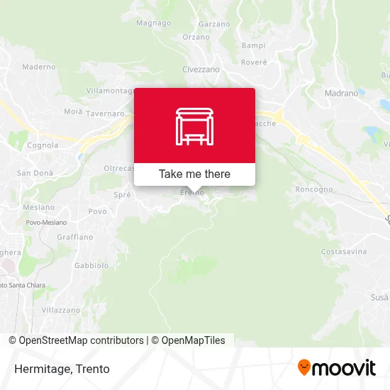 Hermitage map