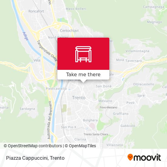 Piazza Cappuccini map
