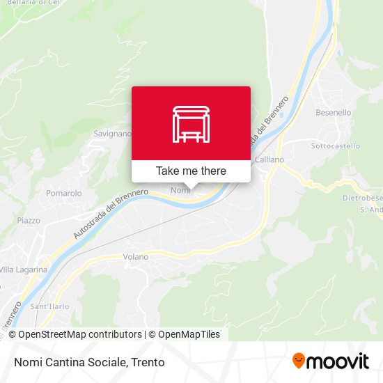 Nomi Cantina Sociale map