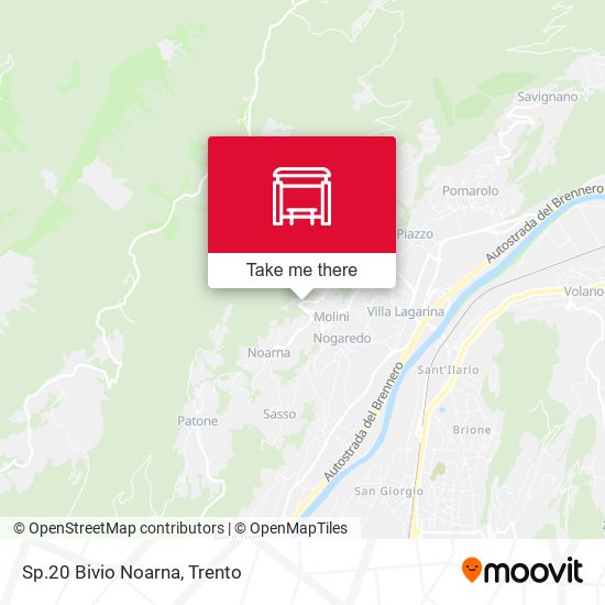 Sp.20 Bivio Noarna map
