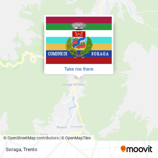 Soraga map