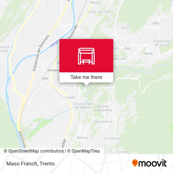 Maso Franch map
