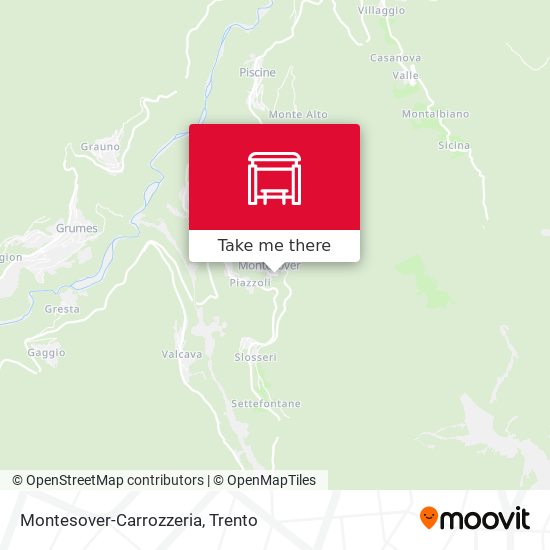 Montesover-Carrozzeria map