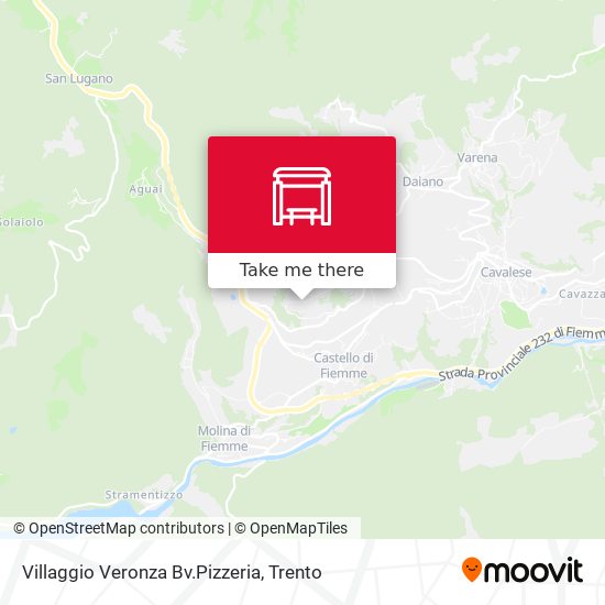 Villaggio Veronza Bv.Pizzeria map