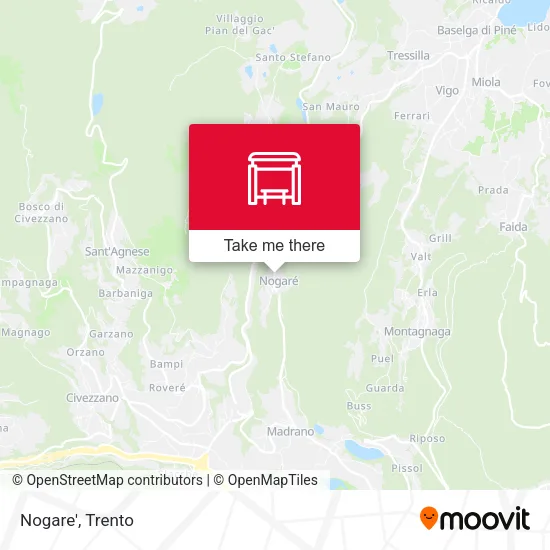 Nogare' map