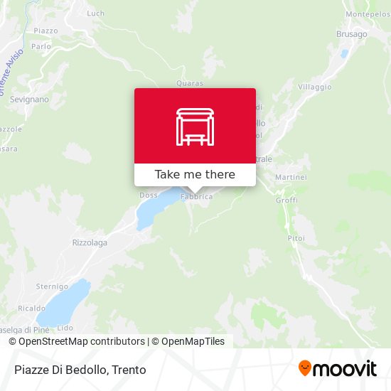 Piazze Di Bedollo map