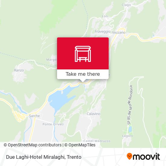 Due Laghi-Hotel Miralaghi map