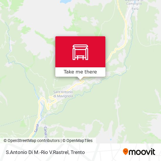 S.Antonio Di M.-Rio V.Rastrel map