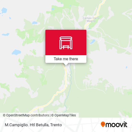 M.Campiglio. Htl Betulla map