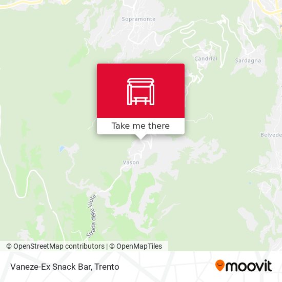Vaneze-Ex Snack Bar map