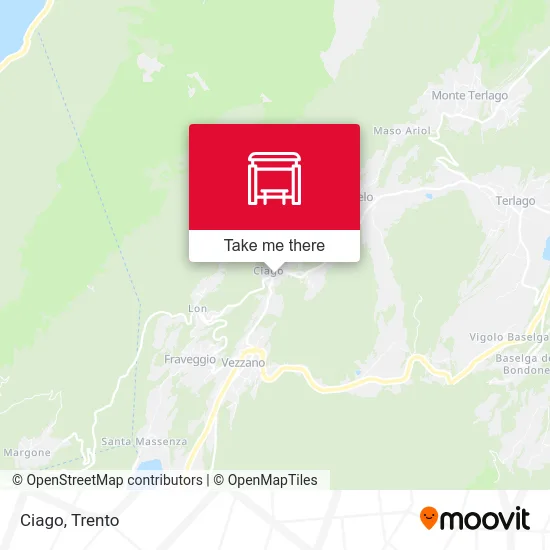 Ciago map