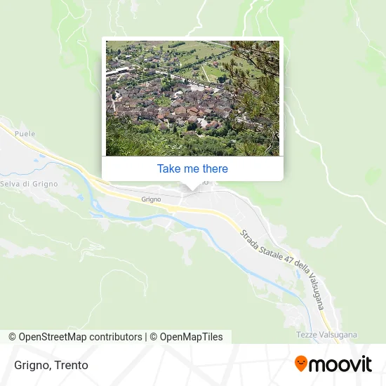 Grigno map
