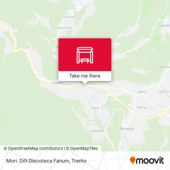 Mori. Difr.Discoteca Fanum map