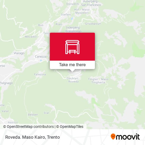 Roveda. Maso Kairo map
