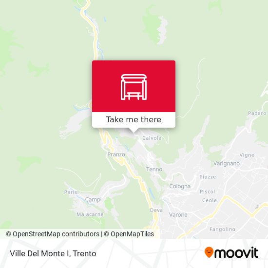 Ville Del Monte I map