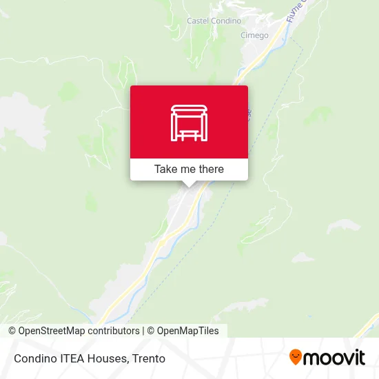 Condino ITEA Houses map