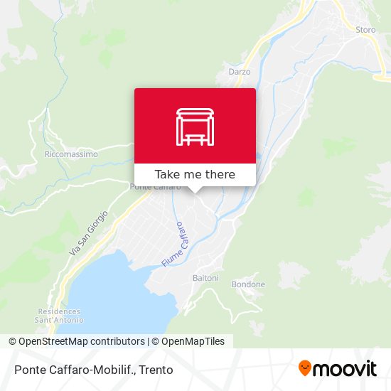 Ponte Caffaro-Mobilif. map