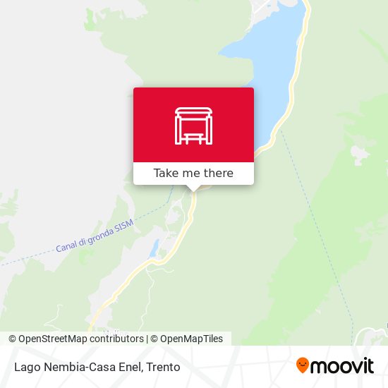 Lago Nembia-Casa Enel map