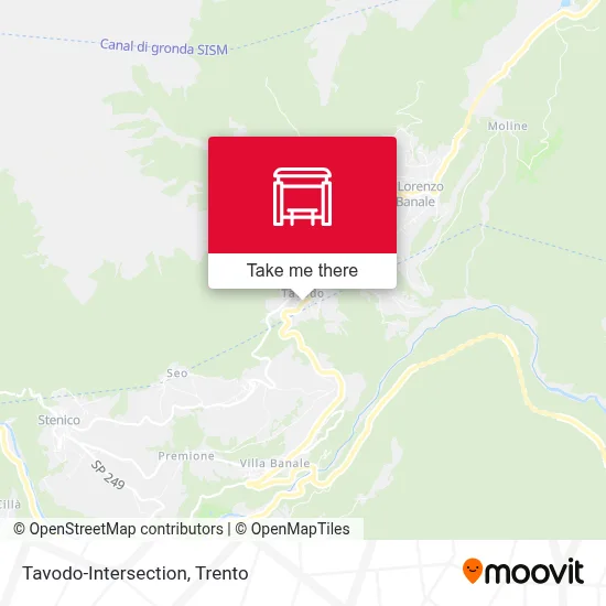 Tavodo-Intersection map