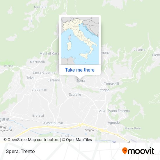 Spera map