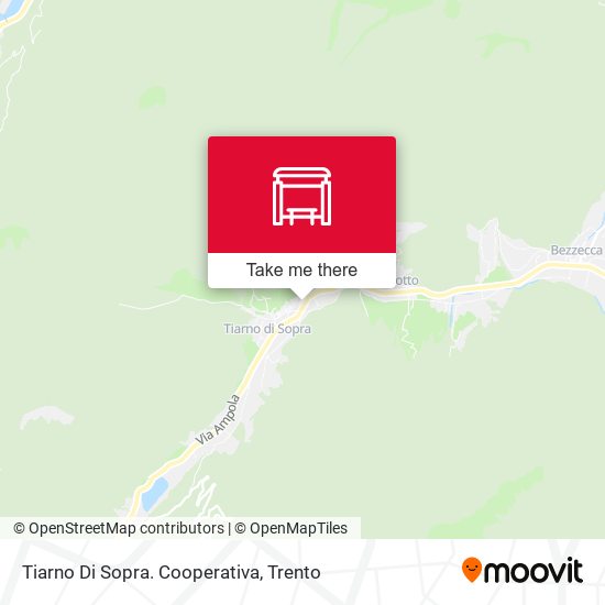 Tiarno Di Sopra. Cooperativa map