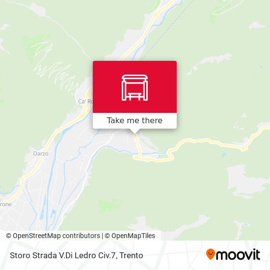 Storo Strada V.Di Ledro Civ.7 map