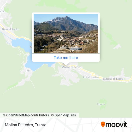 Molina Di Ledro map