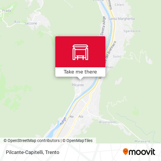 Pilcante-Capitelli map