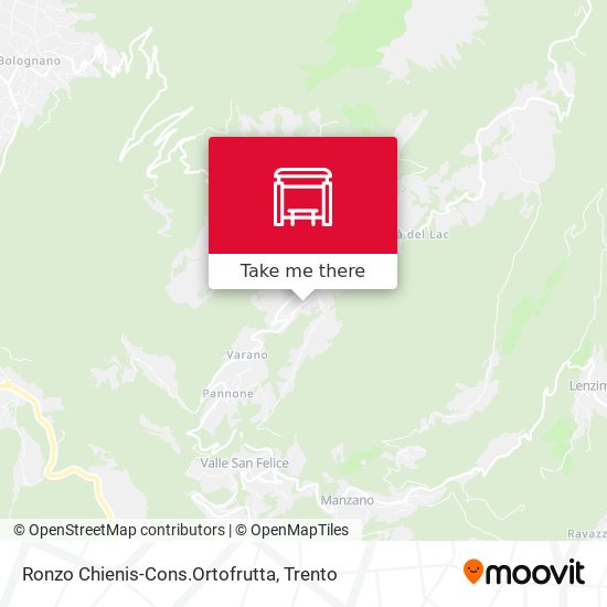 Ronzo Chienis-Cons.Ortofrutta map