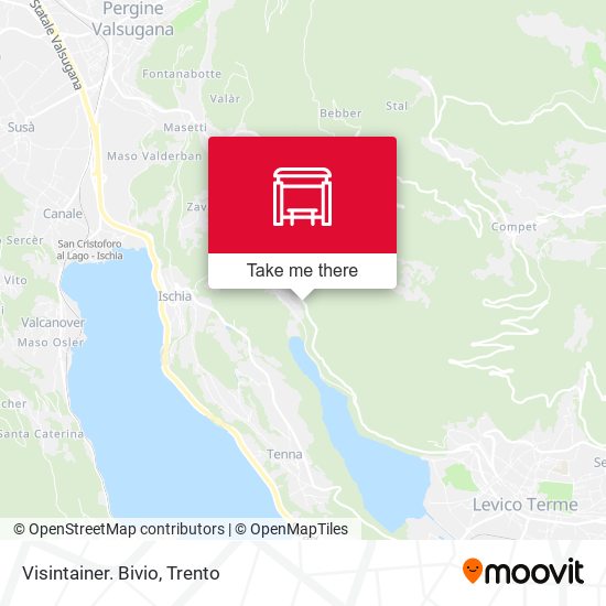 Visintainer. Bivio map
