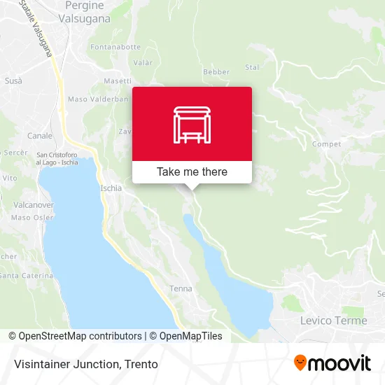 Visintainer Junction map