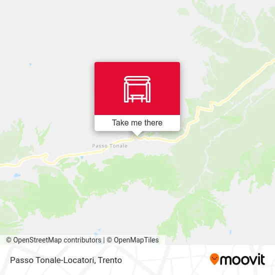Passo Tonale-Locatori map