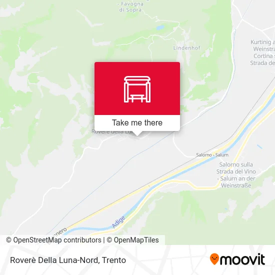 Roverè Della Luna-Nord map