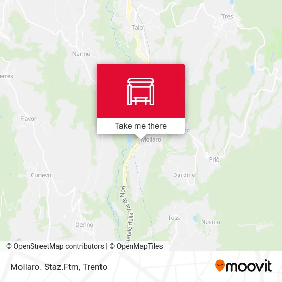 Mollaro FTM Station map