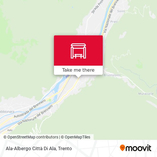 Ala-Albergo Città Di Ala map