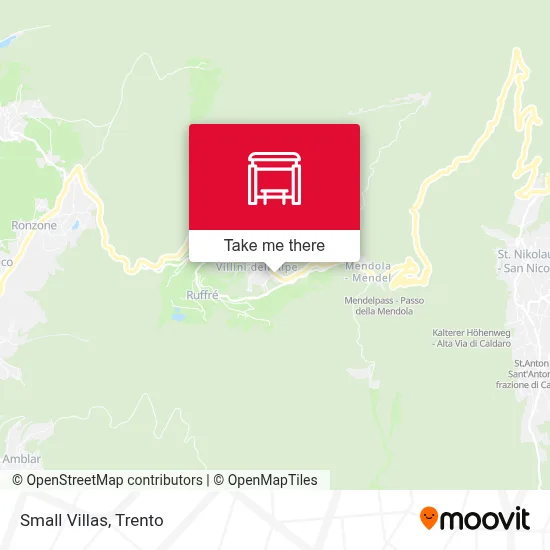 Small Villas map