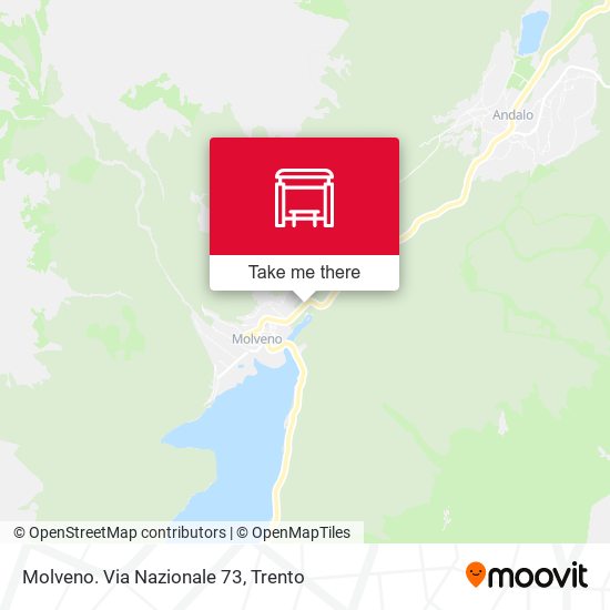 Molveno. Via Nazionale 73 map