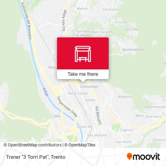 Trener "3 Torri Pat" map