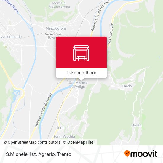 S.Michele. Ist. Agrario map
