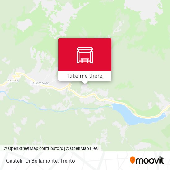 Castelir Di Bellamonte map