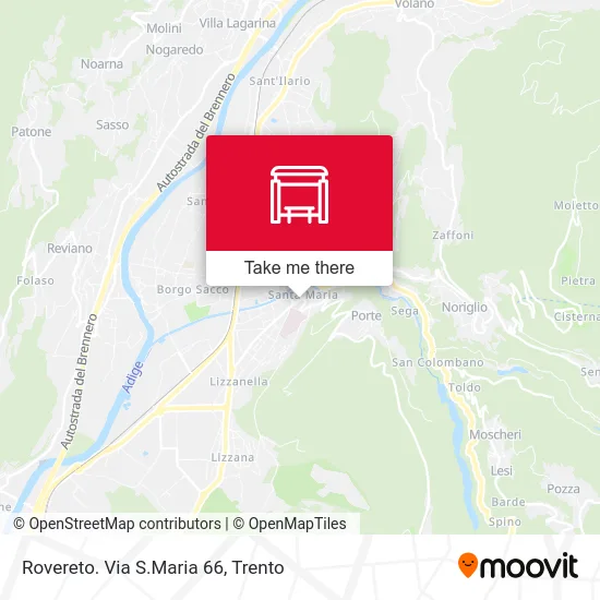 Rovereto, St. Maria 66 map