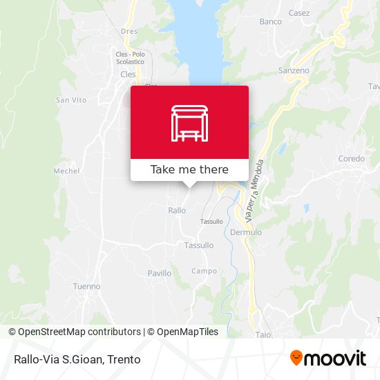 Rallo-Via S.Gioan map