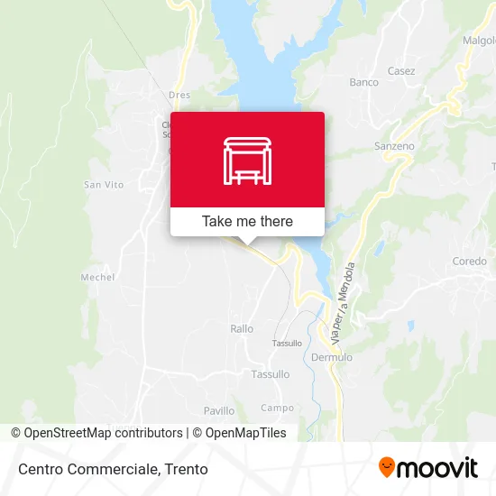 Centro Commerciale map