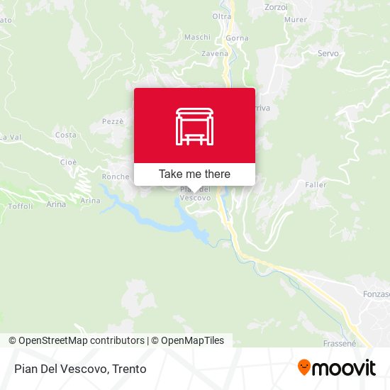 Pian Del Vescovo map
