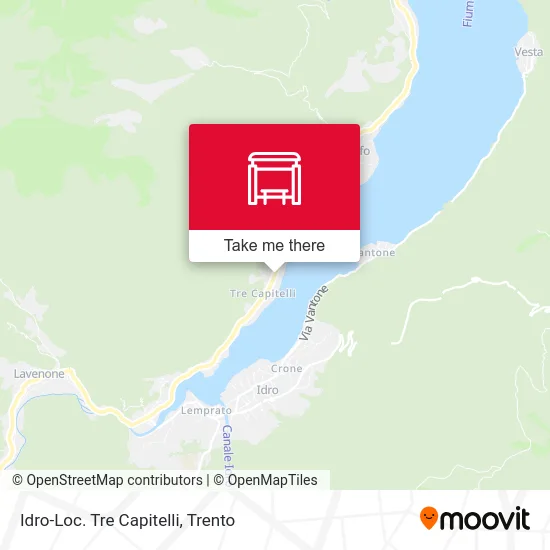 Idro-Tre Capitelli map