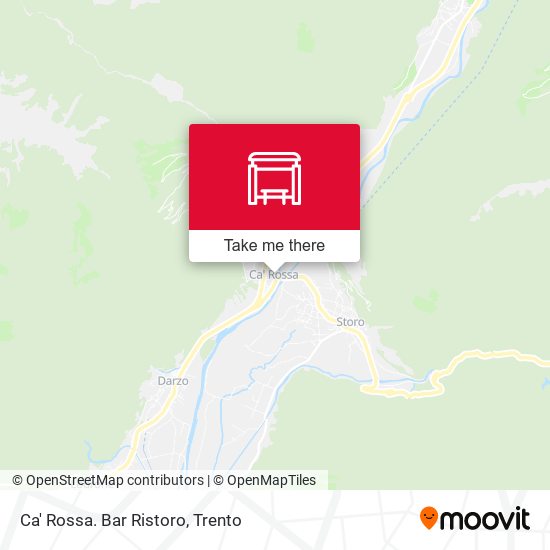 Ca' Rossa. Bar Ristoro map