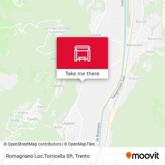Romagnano Loc.Torricella Sft map