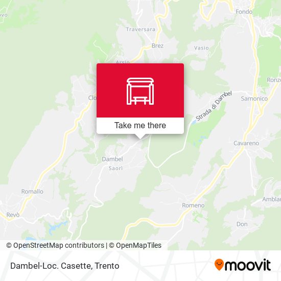 Dambel-Loc. Casette map