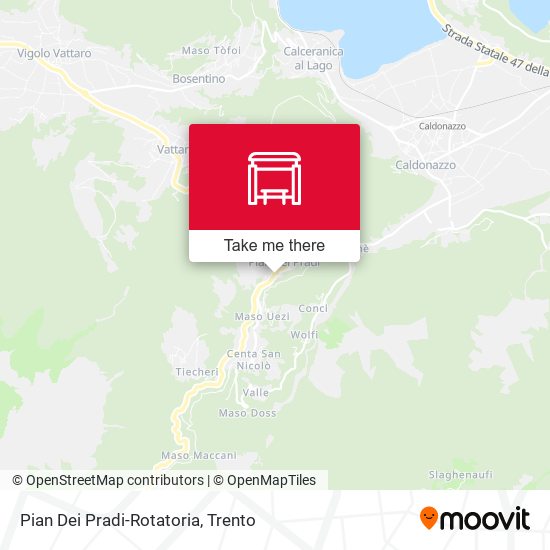 Pian Dei Pradi-Rotatoria map