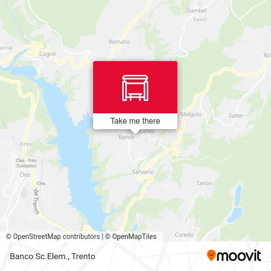 Banco Elementary School map